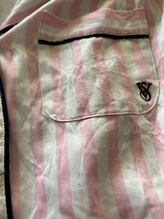 Victoria Secret Striped Pajama Set - Picture 3 of 6